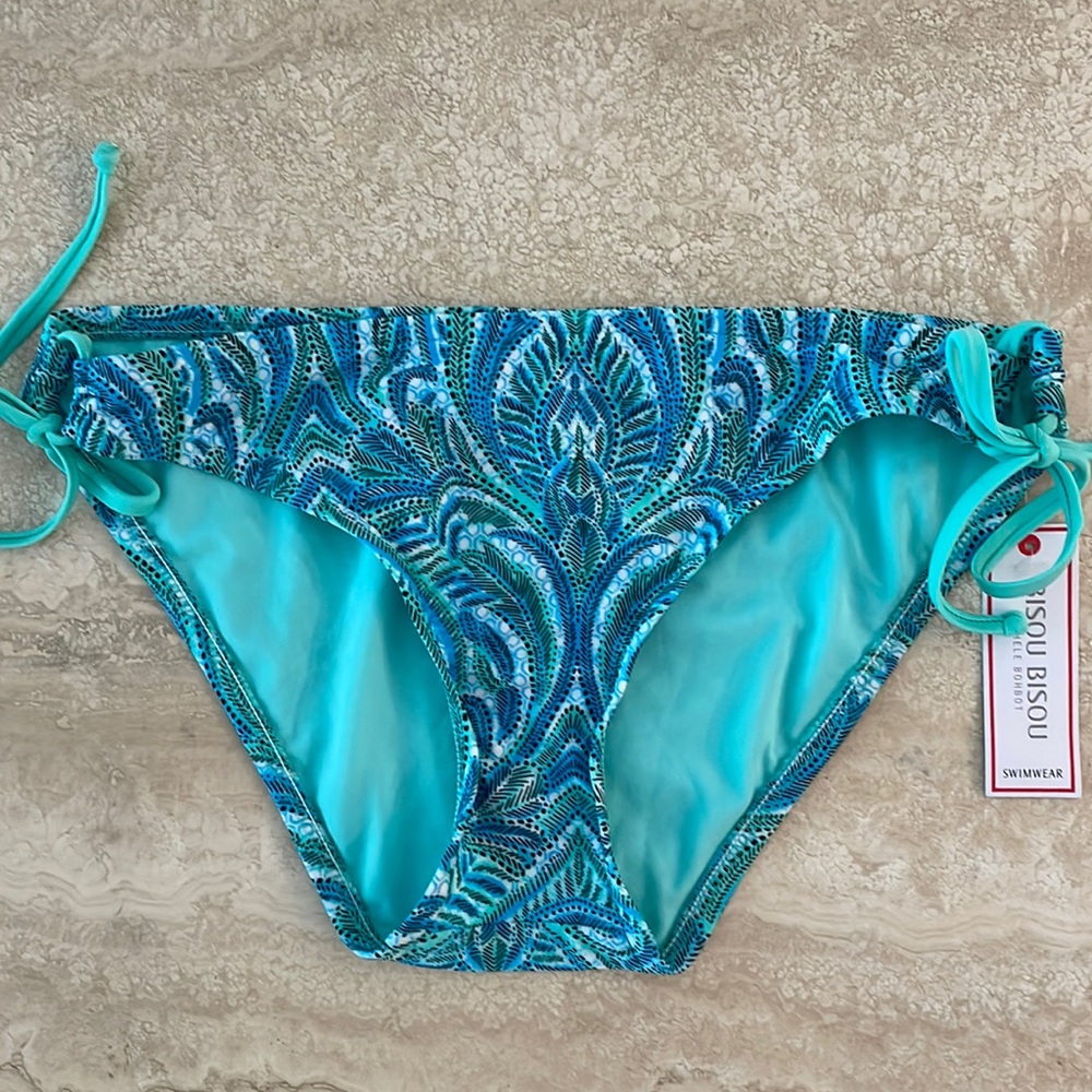 Bisou Bisou Mojito Bikini Bottom Size Medium